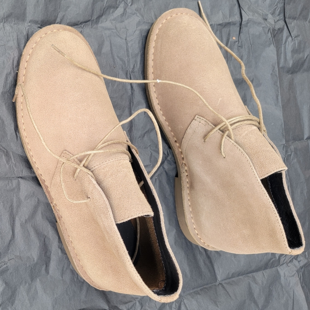 J Crew mens suede - desert boots